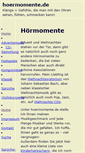 Mobile Screenshot of hoermomente.de